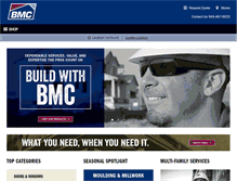 Tablet Screenshot of buildwithbmc.com